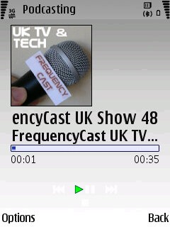 Nokia Podcasting Playback
